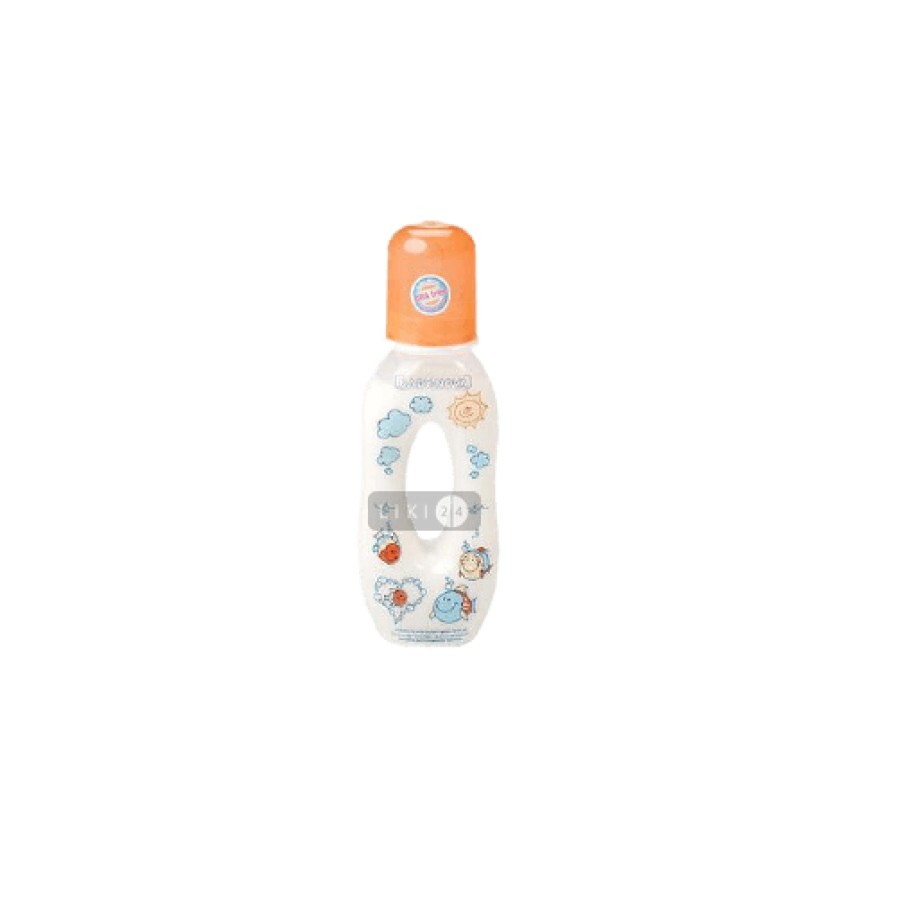 Бутылочка пластиковая Baby-Nova Бублик удобная для держания 250 мл 41415: цены и характеристики