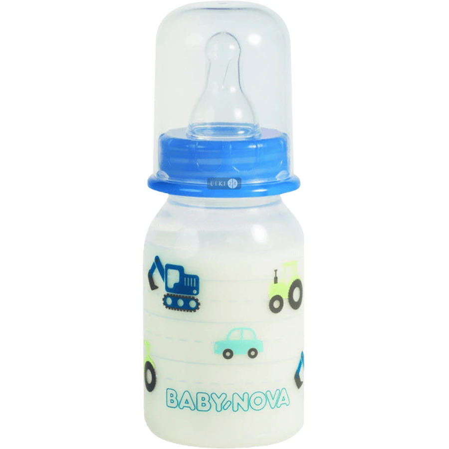 Бутылочка пластиковая Baby-Nova Декор 125 мл 46415: цены и характеристики