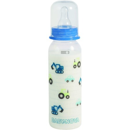 Пляшка пластикова Baby-Nova Декор 250 мл