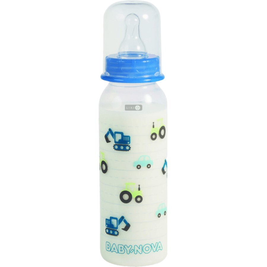 Пляшка пластикова Baby-Nova Декор 250 мл: ціни та характеристики