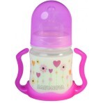 Бутылочка пластиковая Baby-Nova Декор, 150 мл, широкое горлышко, с ручками: цены и характеристики