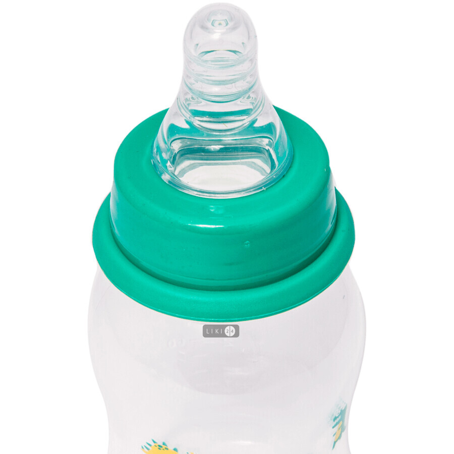 Бутылочка для кормления Lindo Li 144 изогнутая с силиконовой соской 125 мл: цены и характеристики