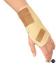 Повязка медицинская эластичная лучезапястная с жесткой вставкой elast 0210 размер 2 для левой руки, бежевого цвета