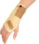 Повязка медицинская эластичная лучезапястная с жесткой вставкой elast 0210 размер 2 для правой руки, бежевого цвета