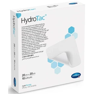 Повязка Hartmann HydroTac губчатая с гелевым покрытием, 20 см х 20 см №1
