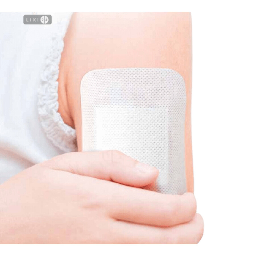 Повязка самоклеющаяся Medrull Ultra Pore Adhesive wound dressing стерильная, 9х35 см: цены и характеристики