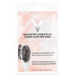 Мінеральна маска-пілінг Vichy Подвійне сяйво для шкіри обличчя 2 х 6 мл: ціни та характеристики