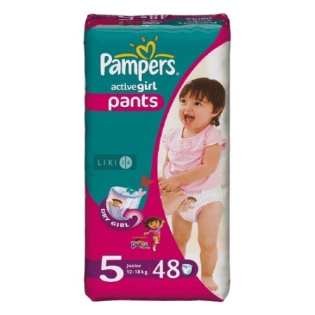 Подгузники-трусики Pampers Pants 5 Junior 12-17 кг 48 шт