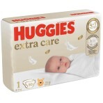 Подгузники Huggies Extra Care Elite Soft 1 3-5 кг 50 шт: цены и характеристики