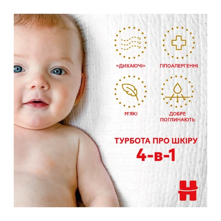 Подгузники Huggies Extra Care Elite Soft 1 3-5 кг 50 шт: цены и характеристики