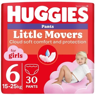 Трусики-підгузки Huggies Pants 6 Jumbo для дівчаток 30 шт