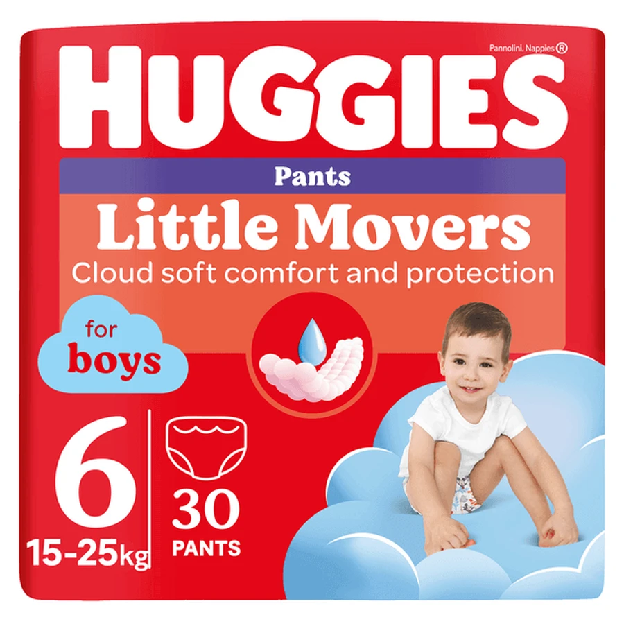 Трусики-підгузки Huggies Pants 6 Jumbo для хлопчиків 30 шт: ціни та характеристики