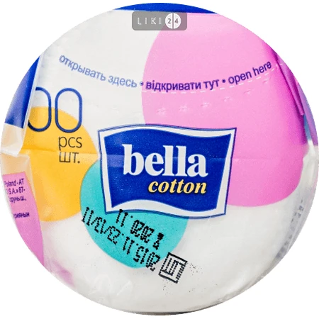 Ватні подушечки Bella Cotton 100 шт: ціни та характеристики