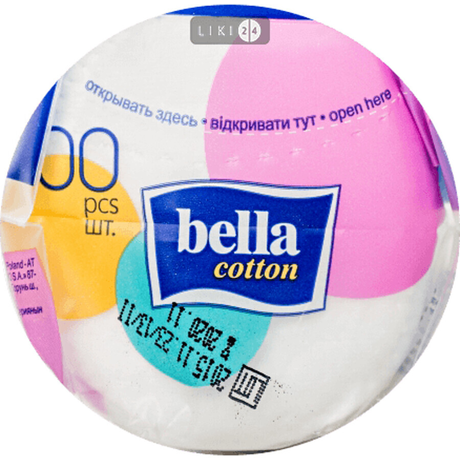 Ватні подушечки Bella Cotton 100 шт: ціни та характеристики