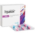 Ітракон капс. 100 мг блістер №15