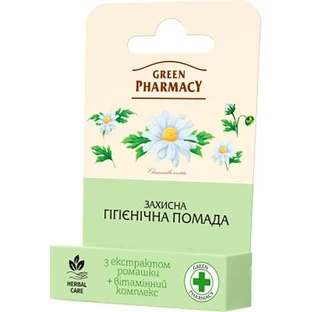 Захисна гігієнічна помада Green Pharmacy з екстрактом ромашки 3.6 г