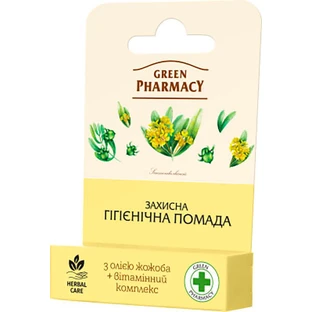 Защитная гигиеническая помада Green Pharmacy с маслом жожоба 3.6 г