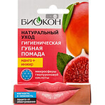 Гигиеническая губная помада Биокон Натуральный уход Манго + инжир 4.6 г: цены и характеристики