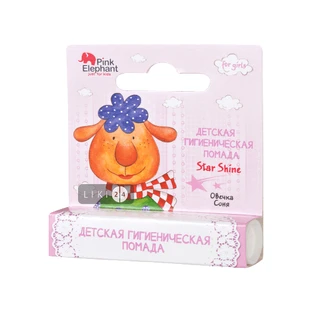 Гігієнічна помада Pink Elephant Star Shine Овечка Соня 3.6 г