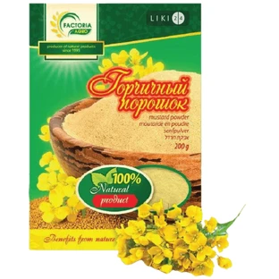 Порошок горчичный для ванн пор. 200 г