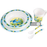 Посуда 4/401, столовый, набор посуды пластиковый