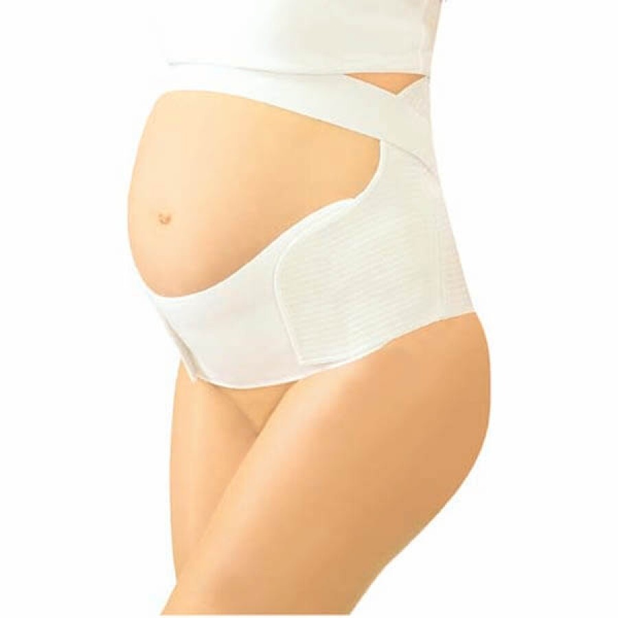 Пояс медицинский эластичный поддерживающий для беременных elast 0009 kira размер 3, белый: цены и характеристики