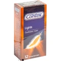 Презервативы Contex Lights №12 Ультратонкие латексные со смазкой, 12 шт