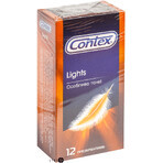 Презервативи Contex Lights №12 Ультратонкі латексні зі змазкою, 12 шт: ціни та характеристики