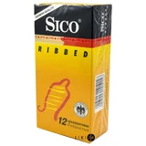 Презервативи Sico Ribbed 12 шт
