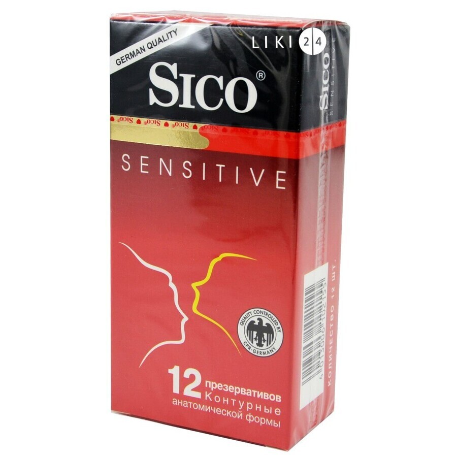 Презервативи Sico Sensitive 12 шт: ціни та характеристики