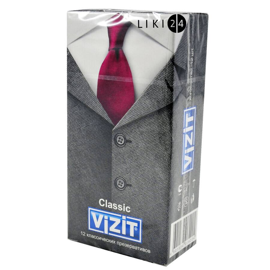 Презервативы Vizit Classic 12 шт: цены и характеристики