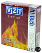 Презервативы латексные Vizit Hi-Tech Erection с возбуждающей смазкой 3 шт