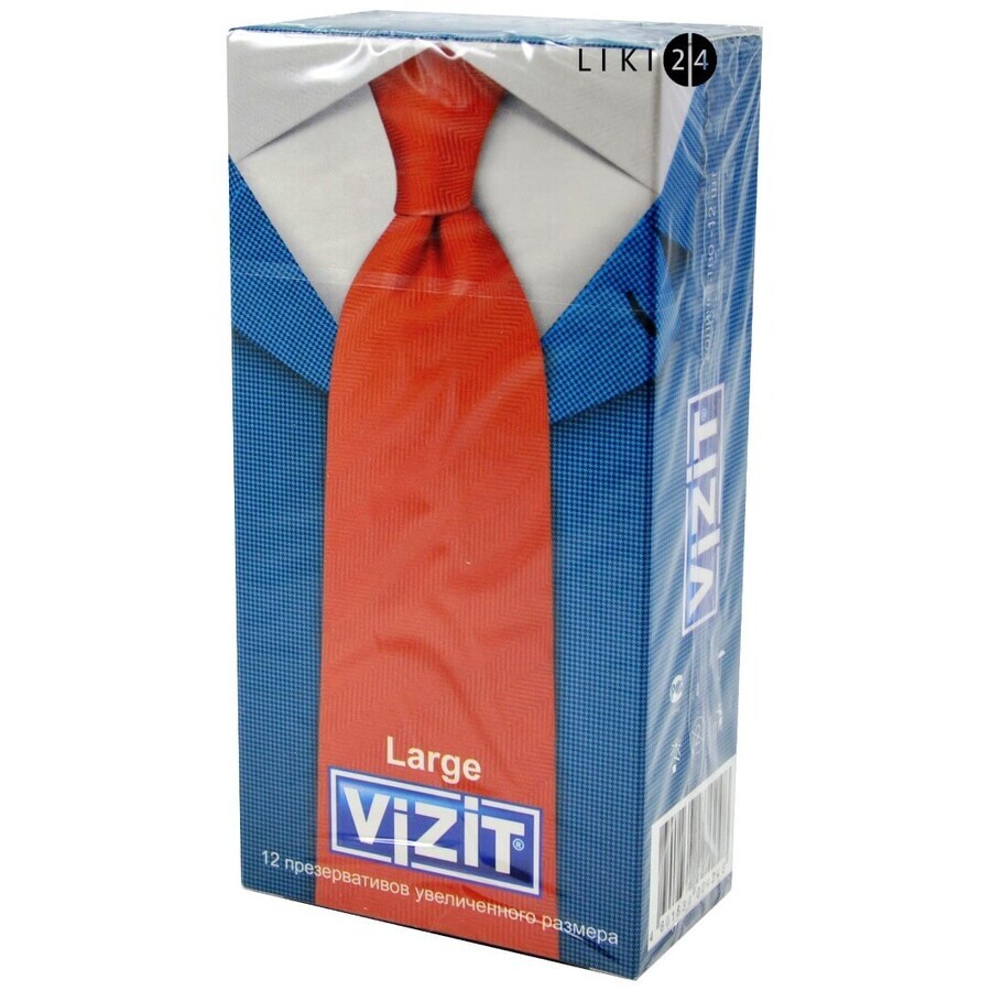 Презервативы Vizit Large 12 шт: цены и характеристики