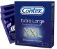 Презервативи латексні з силіконовою змазкою CONTEX Extra Large збільшеного розміру, 3 шт. 