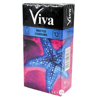 Презервативы Viva Точечные 12 шт