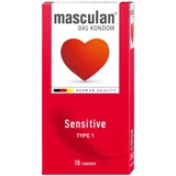 Презервативы Masculan Sensitive Тип 1 нежный №10