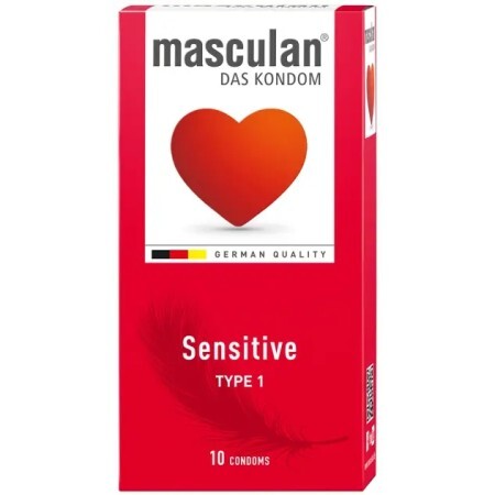 Презервативи Masculan Sensitive Тип 1 ніжний №10