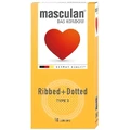 Презервативи Masculan Ribbed+Dotted Тип 3 з кільцями та пухирчиками №10