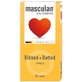 Презервативи Masculan Ribbed+Dotted Тип 3 з кільцями та пухирчиками №10