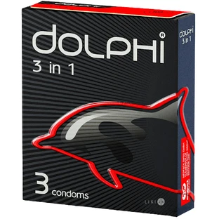 Презервативи Dolphi Classic анатомічні 3 шт