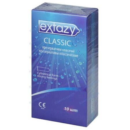 Презервативы Extazy Classic Классические 10 шт