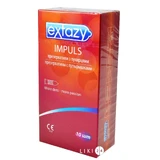 Презервативы Extazy Impuls с пупырышками 10 шт