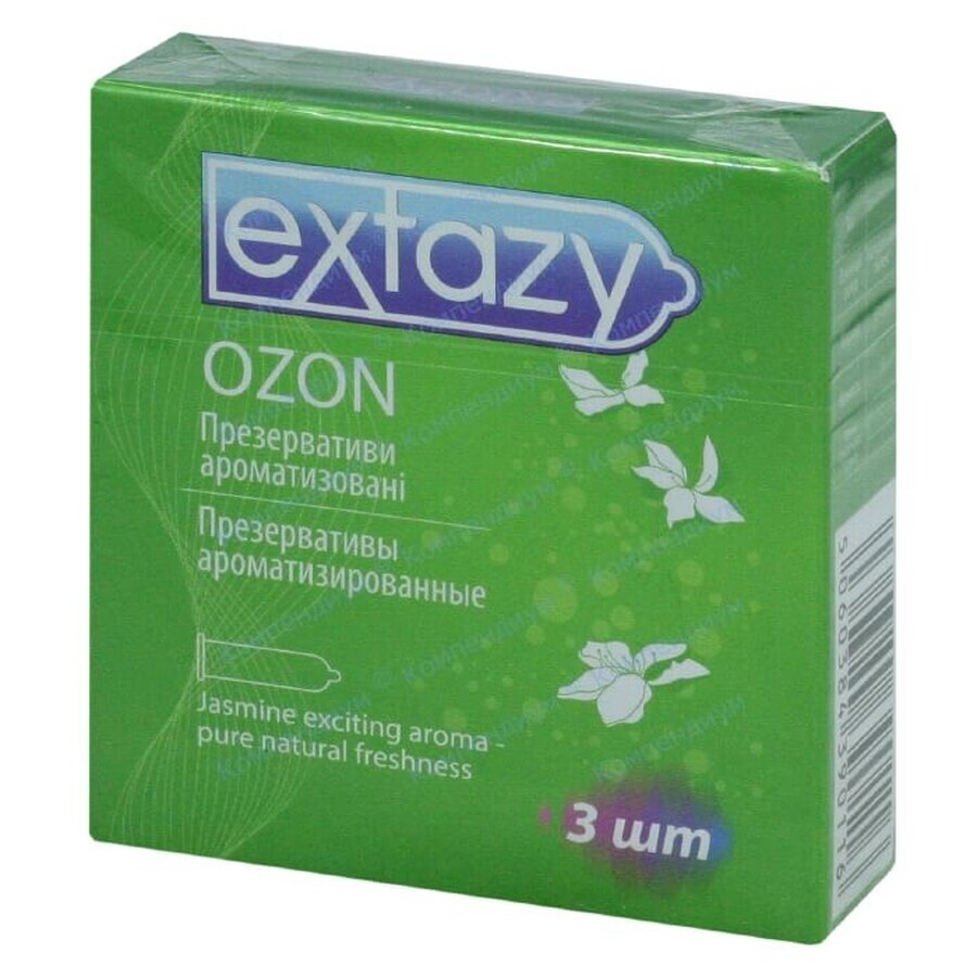 Презервативи Extazy Ozon ароматизировані 3 шт: ціни та характеристики