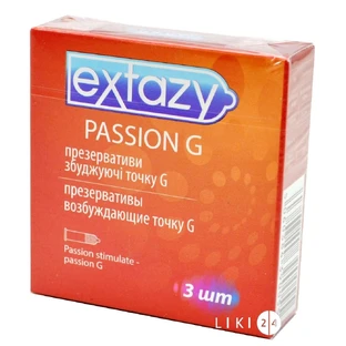 Презервативи Extazy Passion G збуджуючі точку G 3 шт
