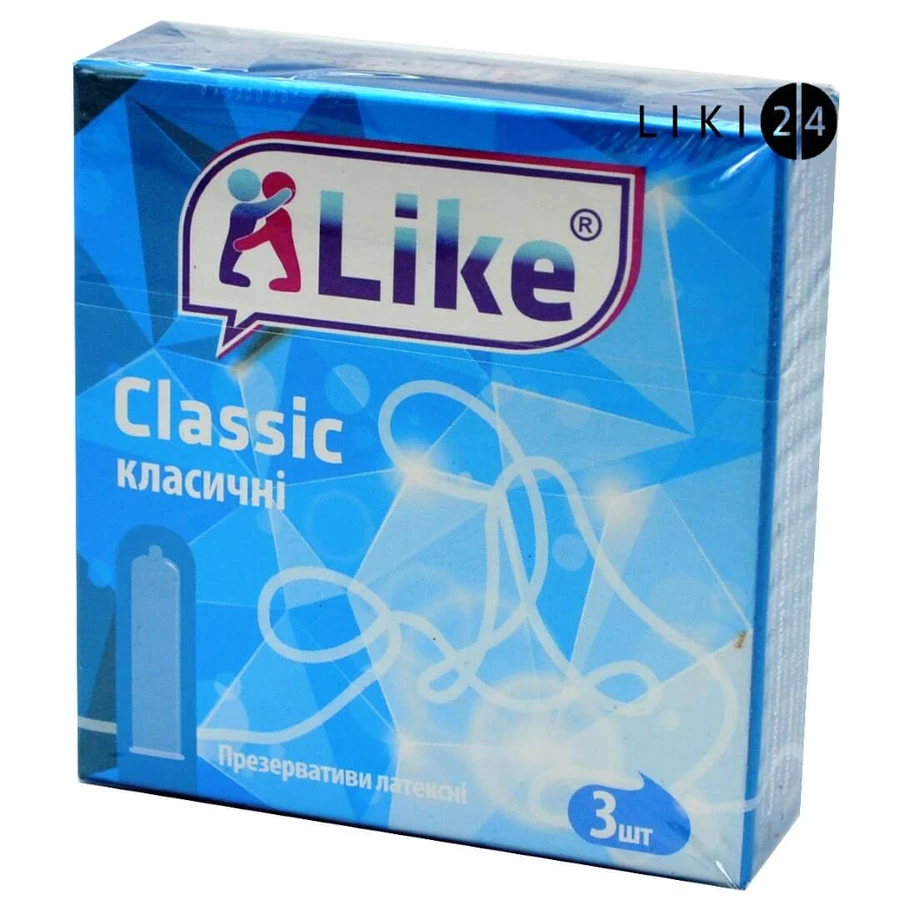 Презервативы Like Classic Классические 3 шт: цены и характеристики