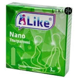 Презервативи Like Nano Ультратонкие 3 шт