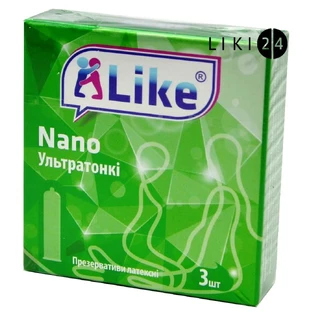 Презервативы Like Nano Ультратонкие 3 шт