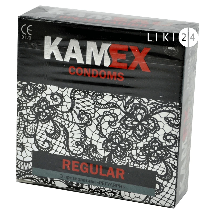 Презервативи Kamex Регулярні 3 шт: ціни та характеристики