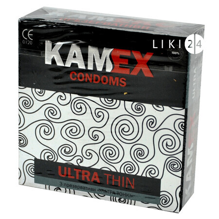 Презервативи Kamex Ультра тонкі 3 шт