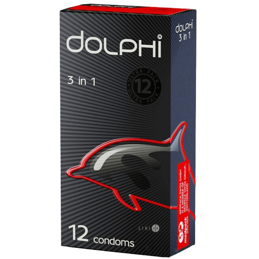 Презервативы Dolphi Anatomic разноцветные,  3 шт: цены и характеристики